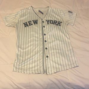 “New York” Baseball Jersey